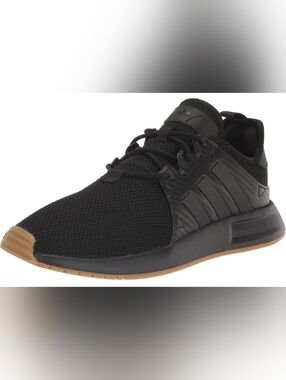 adidas Originals X_PLR Sneaker, Black/Black/Gum sz 10.5